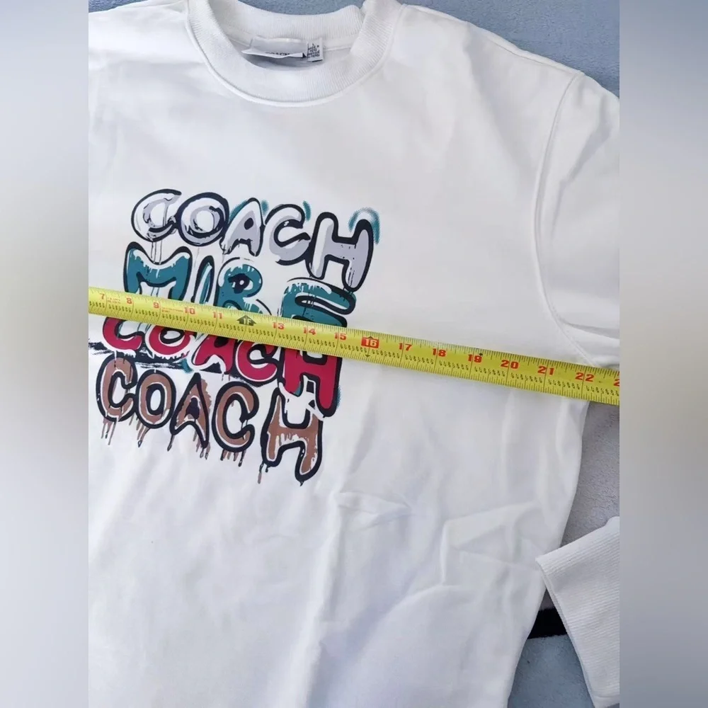 Coach women’s multi Sweatshirt‎ L